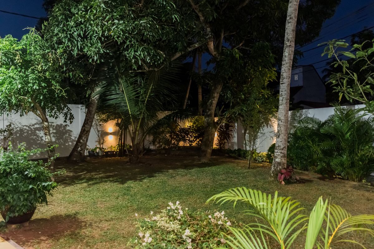 Villa garden